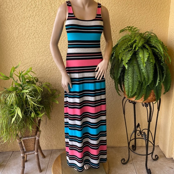 white maxi strapless dress Bliss' Strapless Maxi Dress